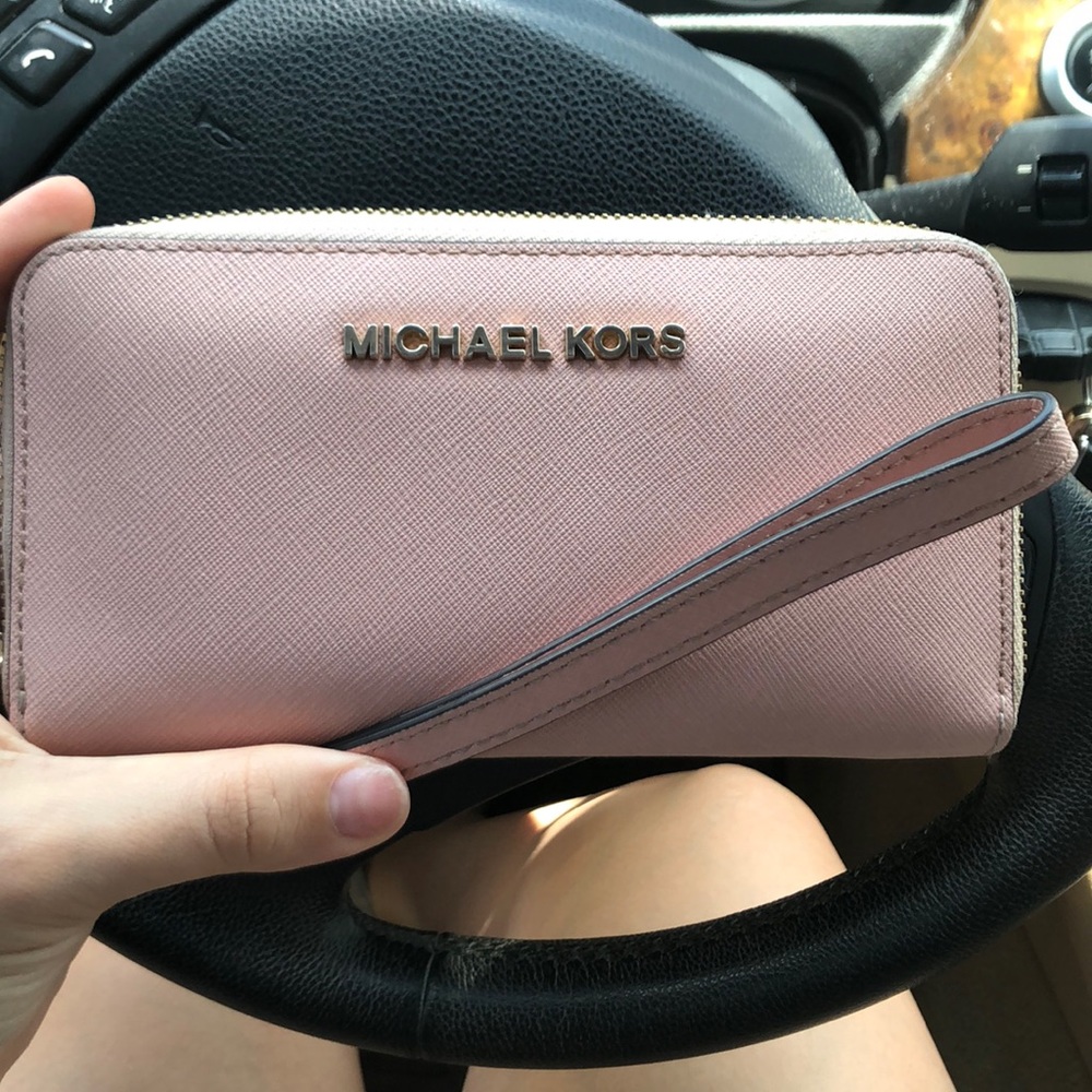 Pink Michael Kors wallet